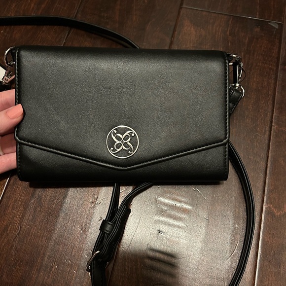 NWT Elegant‎ Black Shoulder Bag - Picture 4 of 8